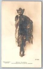RPPC  Annie Russell   A Midsummer Night's Dream Postcard c1907 picture