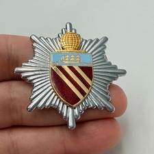 Obsolete Manchester Airport Fire Service Cap Badge Lapel Pin Firefighter Brigade picture