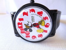 DISNEY LORUS V515-8030 Collectable Mickey Mouse Watch - New Battery picture