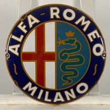 ALFA ROMEO - Advertising Sign - Ø 41cm (16.1