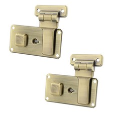 T Tulead 2PCS Luggage Combination Lock Iron, Bronze picture