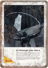 1947 Kodak Vintage Film Camera Advertisement Retro Look Metal Sign C1159 picture