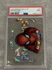 2022 Upper Deck Skybox Marvel Metal Universe Spider-Man PALLADIUM #41 PSA 9 picture