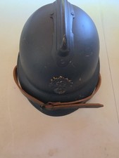 French WWI M15 Adrian Steel Helmet- Horizon Blue picture