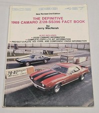 The Definitive 1969 Camaro Z/28-SS396 Fact Book - 2nd Edition picture