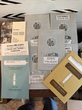 Vintage National Technical Schools Electronics Home Study Course Complete Lot picture