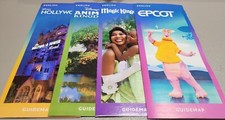 NEW 2023/2024 Walt Disney World Theme Park  map/Maps - 4 Guides Brochures set picture