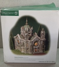 Department 56 Cathedral of Saint Paul Christmas Village Building Retired picture