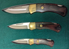 Vintage Kershaw Maniago Masterpieces 3 Knife Set Italy 1305/1310/1320 Excellent picture