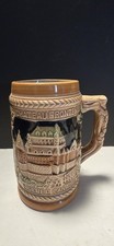 Vintage Giftcraft Chateau Frontenac Quebec Canada Ceramic Beer Stein Mug Japan picture