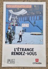 Citroen BLAKE ET MORTIMER STRANGE APPOINTMENT poster  picture