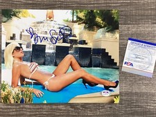 (SSG) Hot, Sexy TORI SPELLING Signed 10X8 Bikini Photo 
