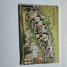 vintage  1940s Florida souvenir postcards  (pack of 4) picture