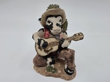 Ganz Cowtown Bull Rogers Figure CT008 1992 Cowboy Cow Playing Guitar Cactus picture
