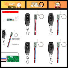 QIACHIP 433M Universal Wireless RF Remote Control Switch DC 6V 12V 24V 1CH Chann picture