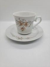 Vintage Winterling Kirchenlomitz Bavaria Floral Porcelain Tea Cup and Saucer picture