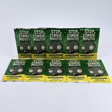 10 Packs Plants VS Zombies 2012 Trading Cards Stop Zombie Mouth 50 Cards Total picture