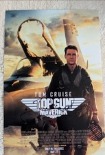 Tom Cruise Signed Top Gun Maverick 10x15 Poster picture