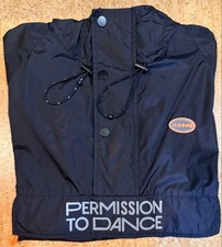 BTS Permission To Dance 3M Logo Anorak Jacket Black Free Size picture
