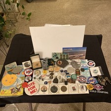 junk drawer lot vintage collectibles STERLING SILVER, 10k, VINTAGE picture