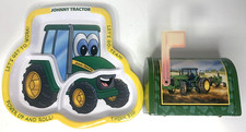 JOHN DEERE PLATE  MAILBOX COLLECTABLE COMBO SET LOT picture