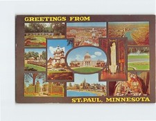 Candid Views of St. Paul Minnesota Greetings from St. Paul Minnesota Q-18551 picture