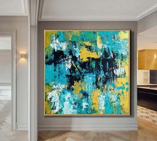 Abstract Art Painting Contemporary Art Dine Room Wall Art Extra Large Wall Art picture