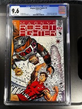 Magnus Robot Fighter #5 CGC 9.6 1st App Rai Valiant 1991 White Pages Key Issue picture