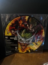 DC Dark Nights Metal Soundtrack Vinyl LP Rare  Variant Picture Disc + 9.8 Comic picture