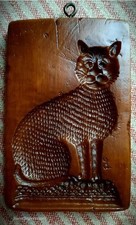Springerle Cookie Mold Press Stamp - THE CAT - NEW - RETIRED - RARE picture