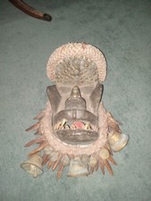 SALE  AFRICAN ART  DAN WE GUERE MASK Bells Bone Large Heavy picture