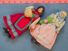 Vintage Lot of 2 Ethnic Dolls 1960s Good Condition picture