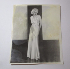 Antique 1932 Jean Harlow Fashion Glam Portrait Original Photo Herbert Mitchell picture