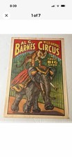Vtg 1960’s/70’s Circus Posters Repo’s From Late 1800’s/Early 1900’s Lot of 12 picture