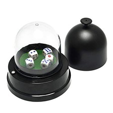 Gikfun Automatic Lucky Dice Roller Cup Set with 5 Dices for KTV Pub Bar Famil... picture
