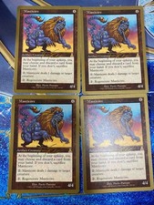 Masticore Gold Frame WC00 Set of 4 English MTG #5d76ff picture