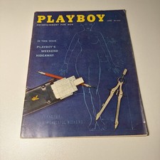 1959 Playboy April Vol 6 NO 4 Playboy's Weekend Hideaway Rare picture