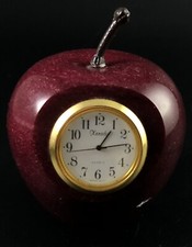 XANADU MINI CLOCK IN APPLE SHAPE WORKS VD7 picture