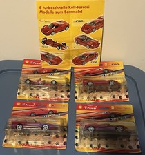 Ferrari Minicar 1/38 Set Of 4 Supercar Collection F1 Toy Original with brochure picture