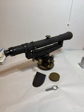 David White Antique Brass Transit Level Surveyors Tool Early 20th Century picture