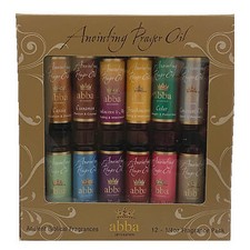 ABBA JERUSALEM 12-OIL 1/4oz VARIETY PACK ANOINTING OILS picture