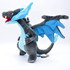 ✨Pokémon Plush ✨ Soft Toy Plush Mega Charizard X Ash Best Buddy Pokemon✨ 25cm✨ picture