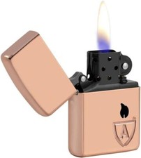 Zippo 46171 Limited Edition Solid Copper Armor Lighter Black Insert + FREE FLINT picture