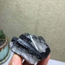 84g Natural tourmaline Crystal paragenesis gemstone original Specimen A4992 picture