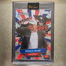 Wild Card 2024 Alumination Donald Trump Commander in Chief Air Force 1 7/7 picture