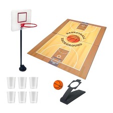 Zummy Mini Basketball Party Drinking Game W/ 6 Shot Glasses picture