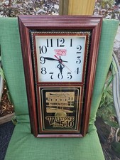 Vintage Walmart WALTON'S 5 & 10 Store Clock Shopping Grocery Advertising 24
