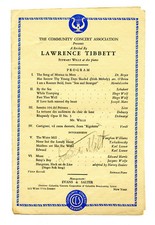 Antique Flyer LAWRENCE TIBBETT Recital Columbia Concerts Community Association picture