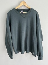 Vintage Russell Athletic Sweater Sweatshirt blank green picture