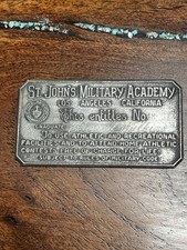 Rare St. John's Military Academy Graduate Alumni Life Pass Sterling Silver picture